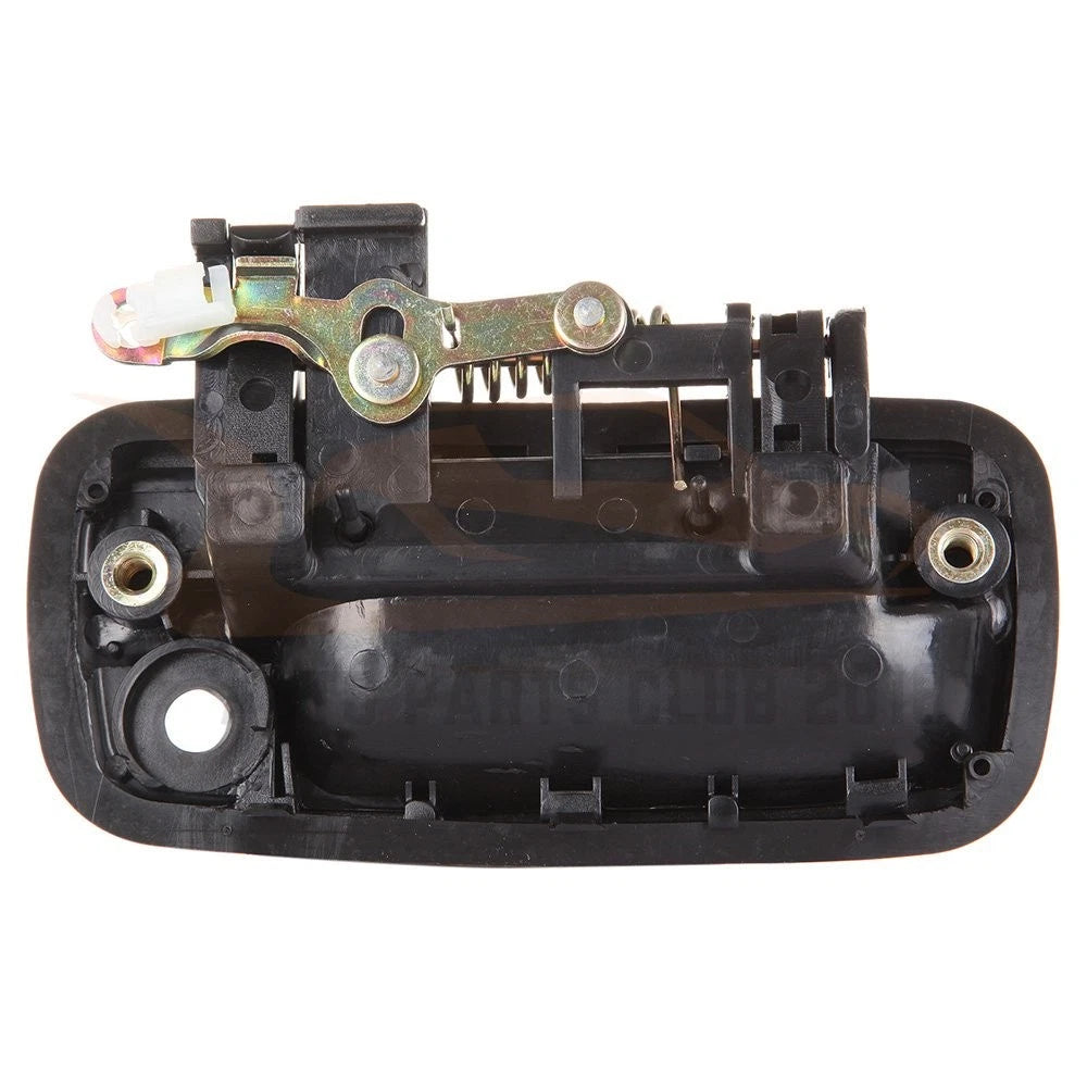 Set of 2 Black Exterior Door Handles for Toyota Tacoma (1995–2004)