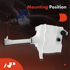 Washer Reservoir with Cap for Toyota Corolla (2014-2016)