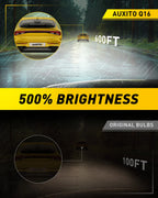 2X LED Headlight Bulbs for D2S D2R (HID Xenon) Conversion Kit