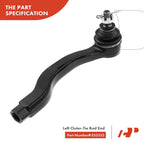 Set of 4 Front Sway Bar Link Tie Rod Ends for Honda Civic (1999–2000) CR-V (1997–2001)