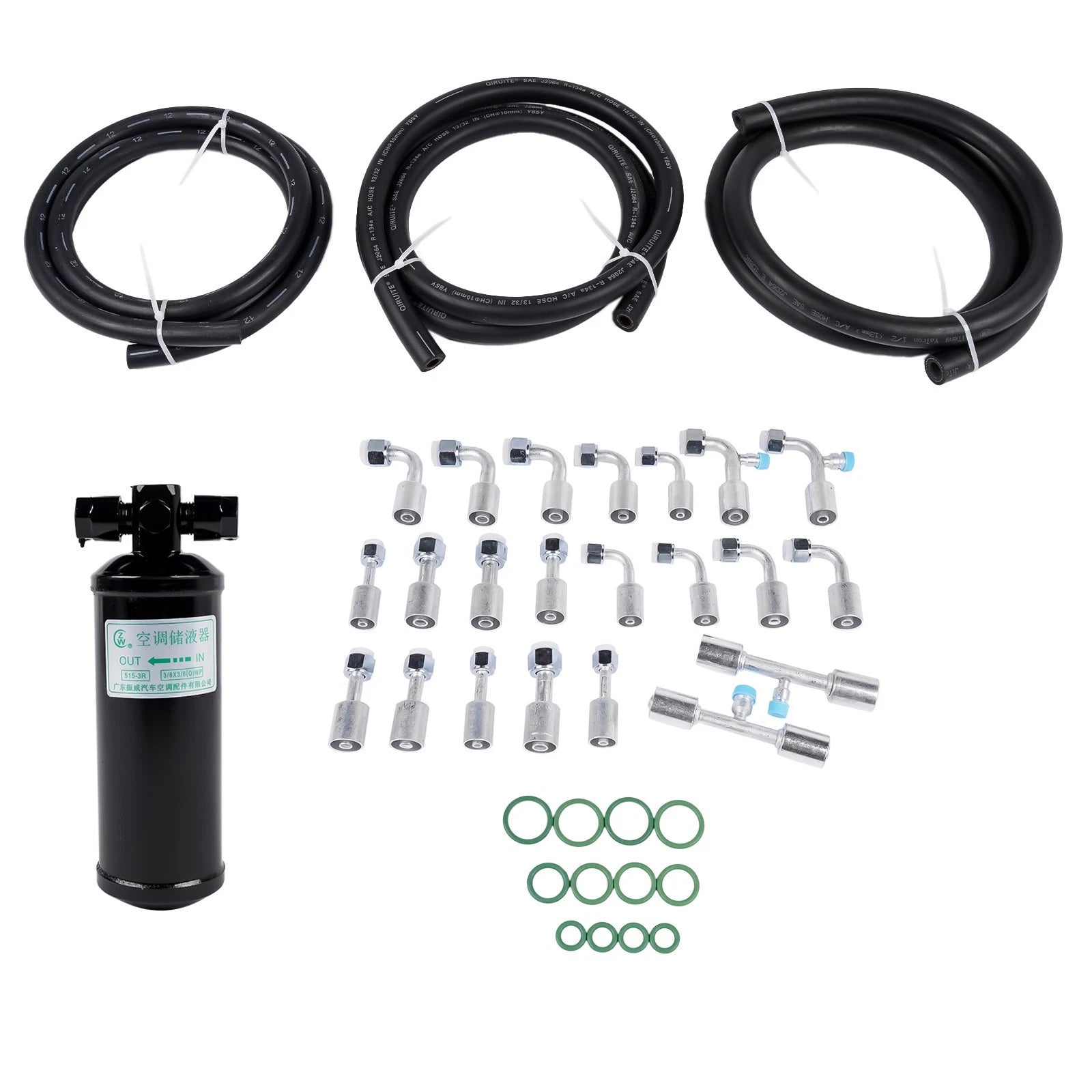 Set of 26 Air Conditioning Hose Fittings