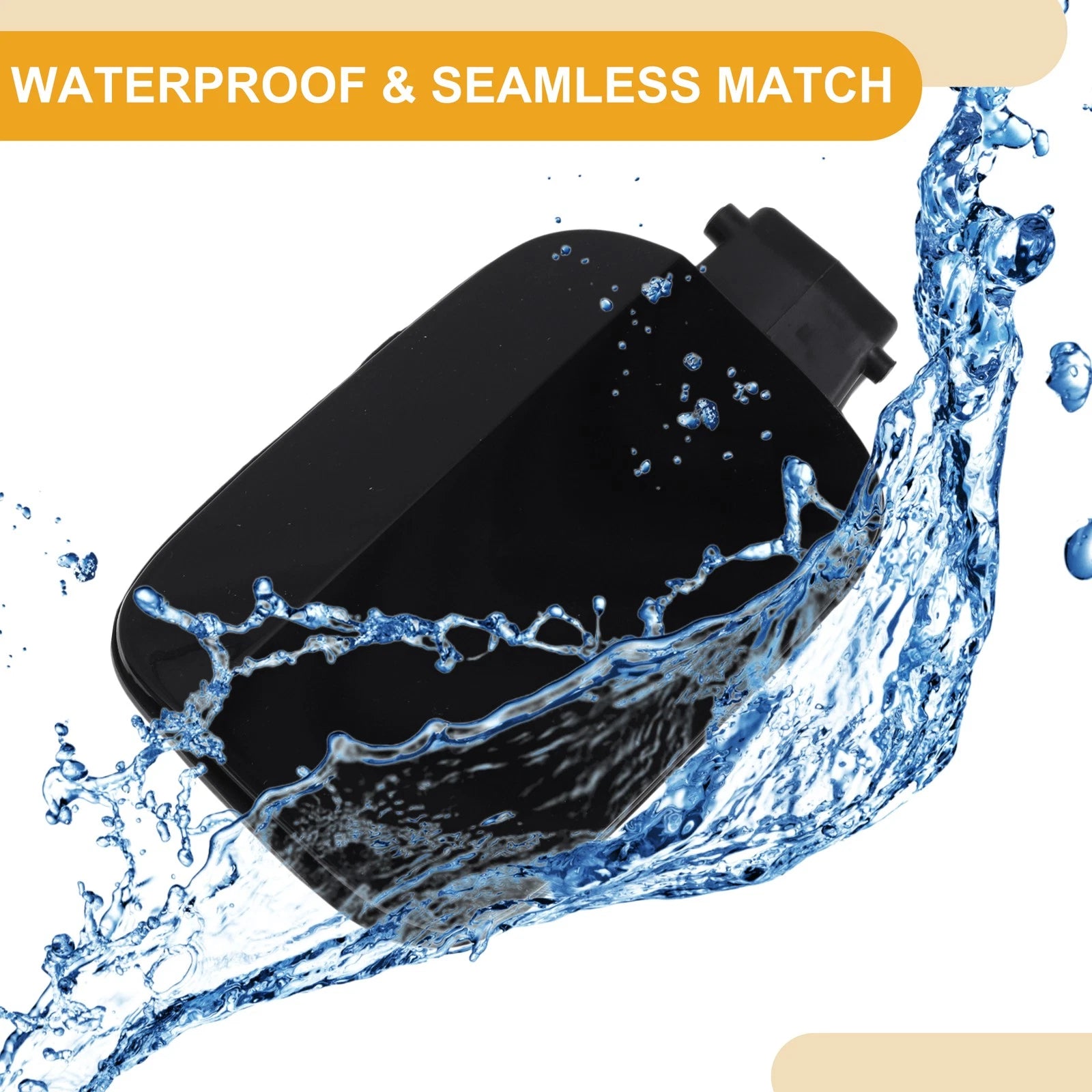 Fuel Tank Door Cap for Volkswagen Passat (2011–2018) Bolt Type No.561809857 Black