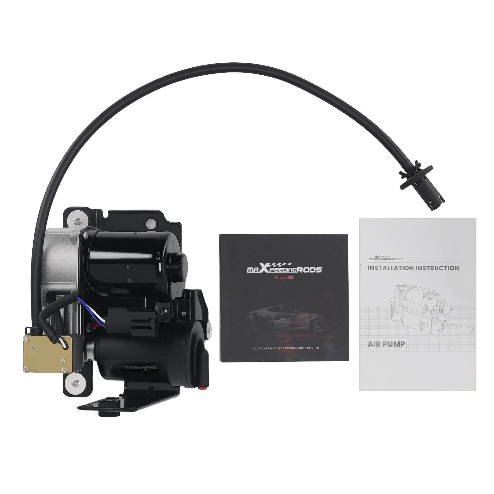 Air Suspension Compressor w/ Dryer for Ford Expedition, Lincoln Navigator (2007–2018)