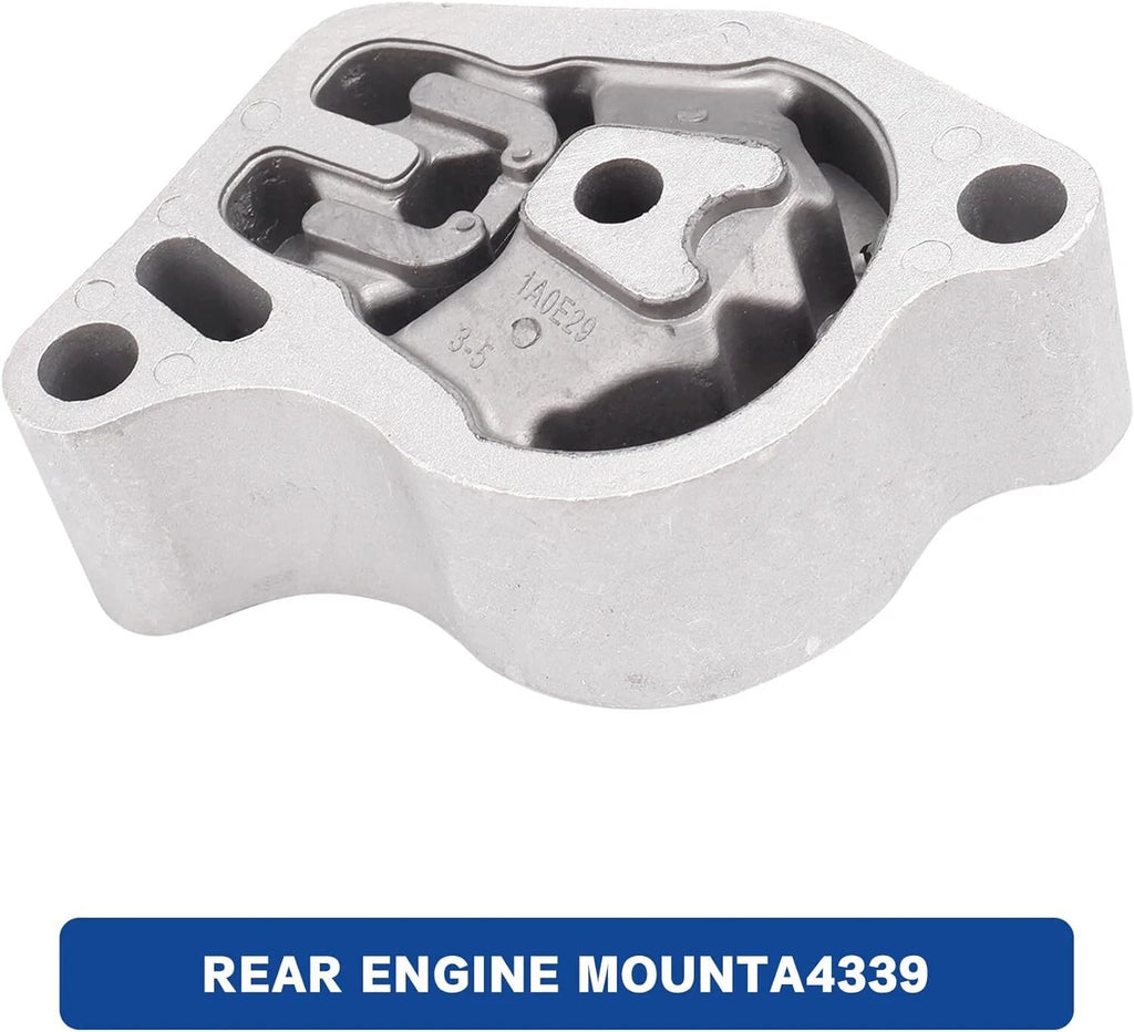 Engine Motor Transmission Mount Kit for Nissan Altima (2007–2015) L4 2.5L CVT