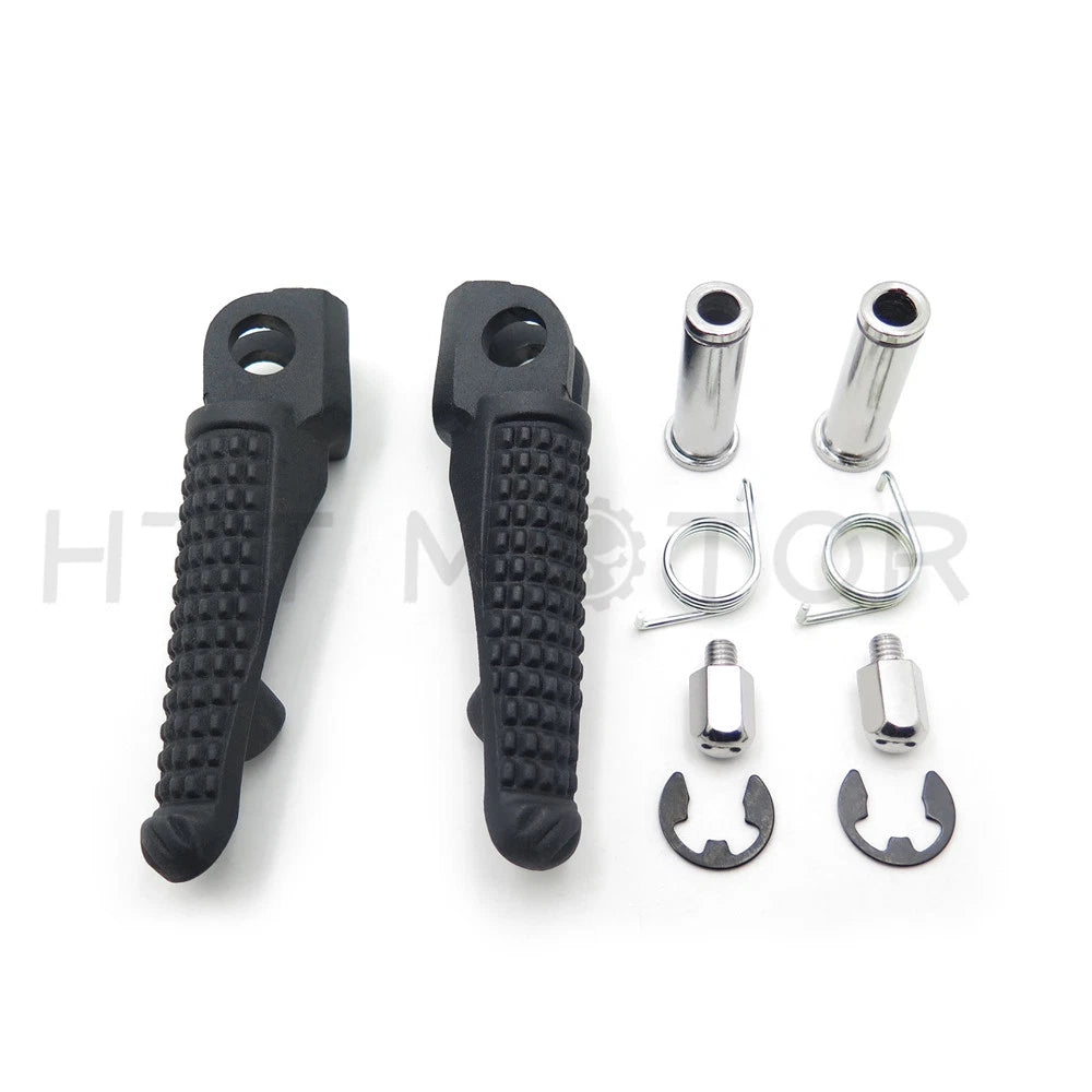 Front Footrests Foot Pegs for Kawasaki Ninja ZX6R ZX636 (2003–2008)