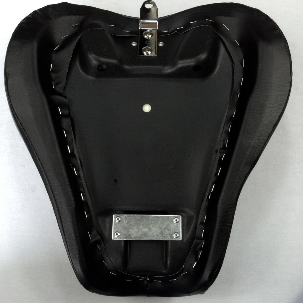 Custom Front Solo Driver Cross Stripe Seat for Harley XL 1200S (2005–2013)