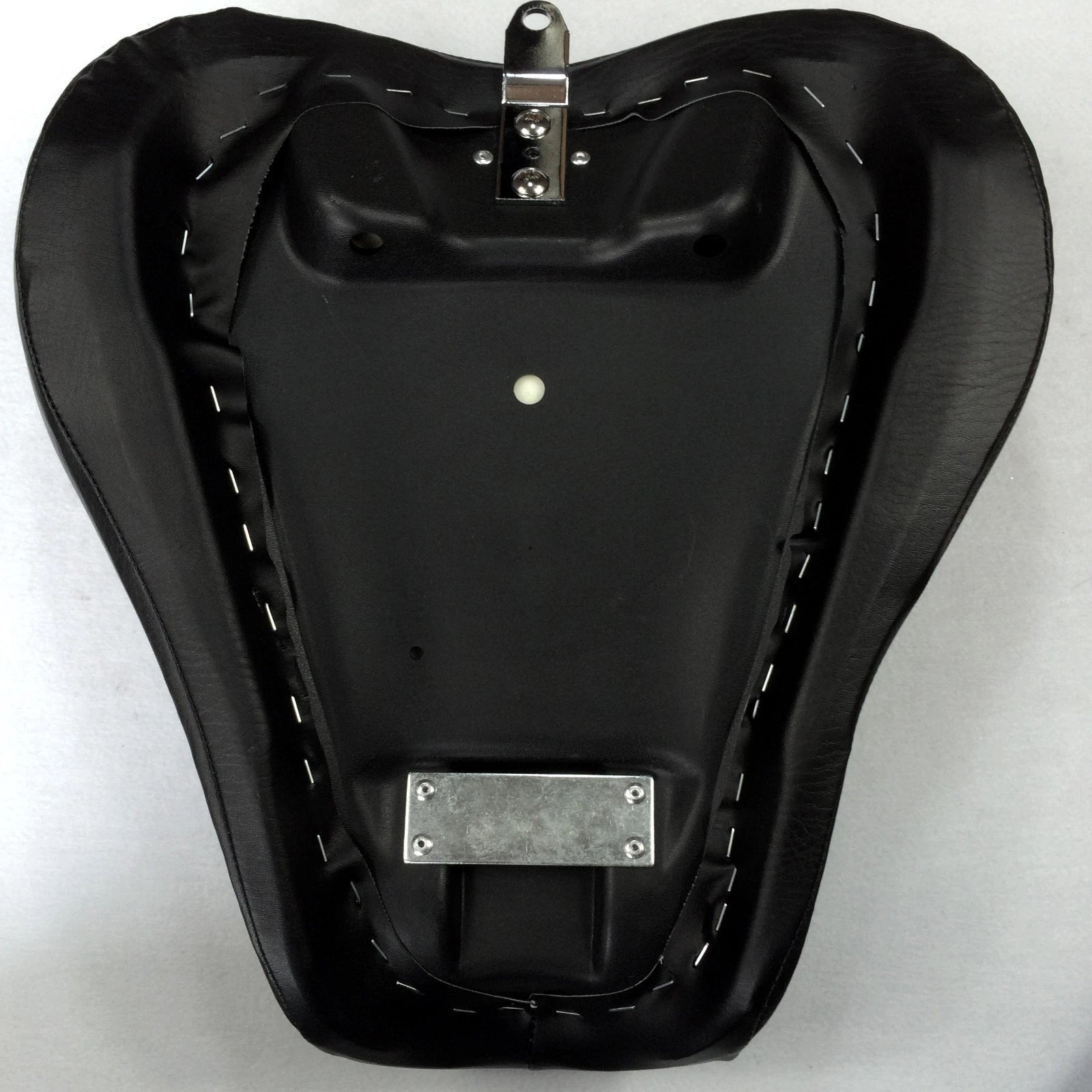 Custom Front Solo Driver Cross Stripe Seat for Harley XL 1200S (2005–2013)