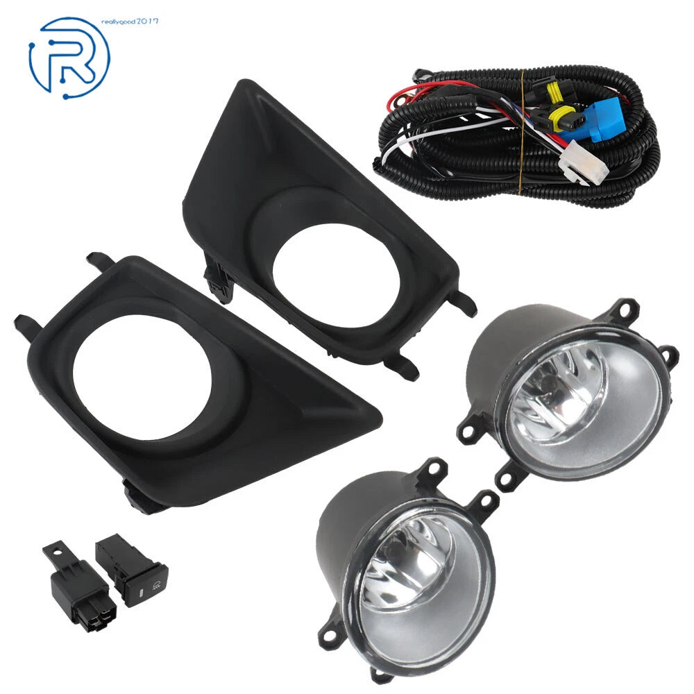 Set of 2 Fog Lights for Toyota Tacoma (2012–2015) - Driver & Passenger Side