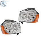 Set of 2 Halogen Headlights for Jeep Grand Cherokee (2008-2010)