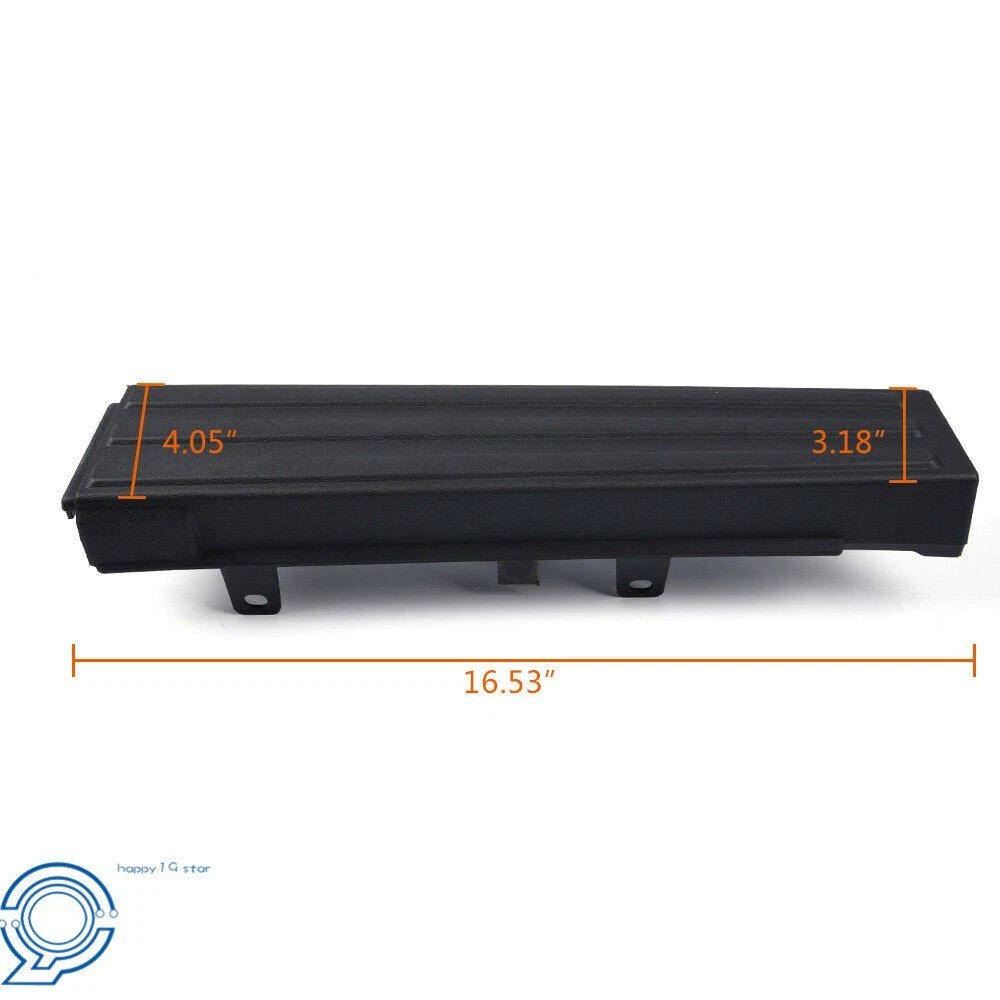 Set of 2 Black Flex Step Side Tailgate Molding Covers for Ford F-150 (2009–2014)