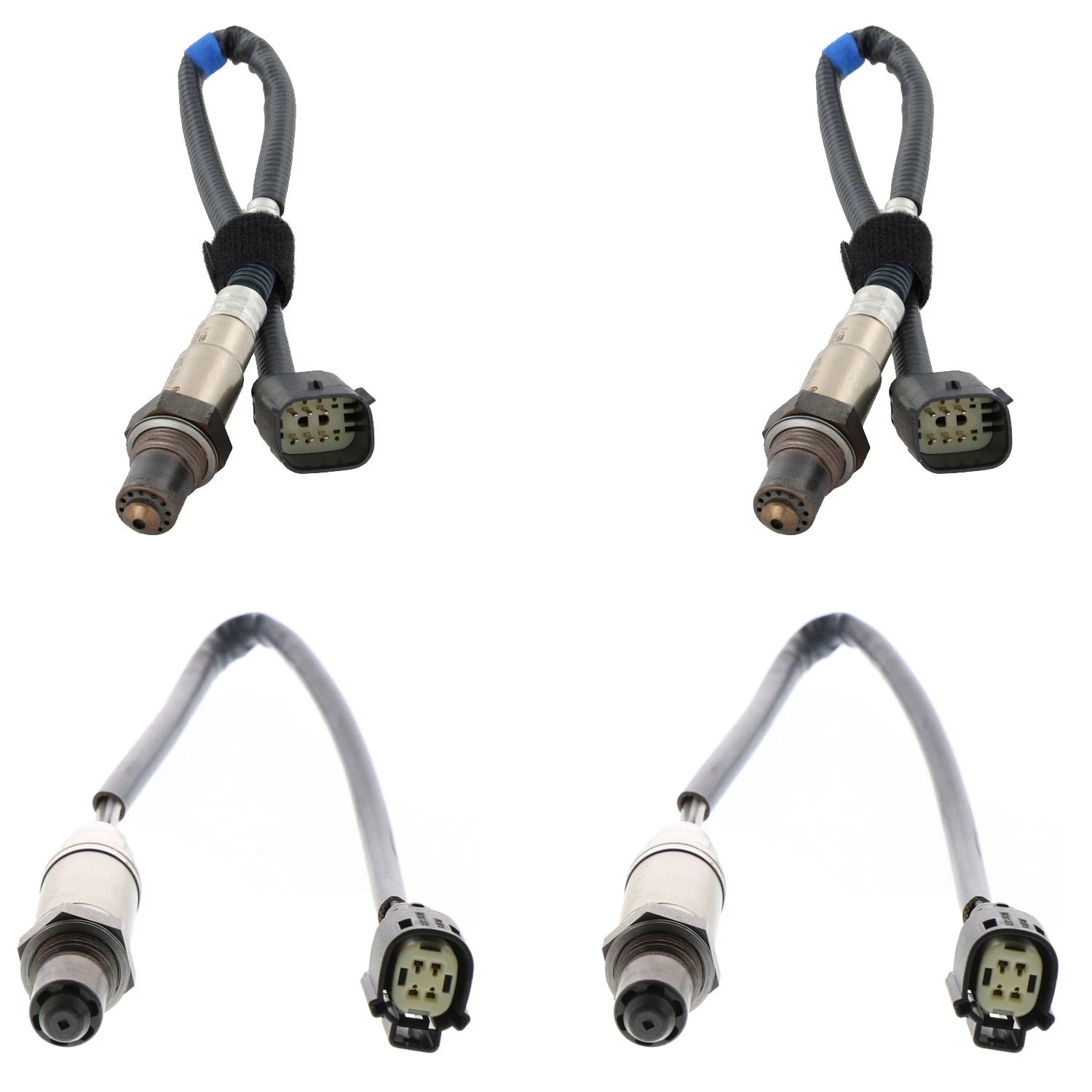 Set of 2 Bosch Oxygen Sensors for Ford Edge, Explorer, F-150, Mustang (6)