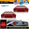 Set of 2 Red LED Tail Lights for Polaris Ranger 900 1000 XP