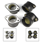 4pcs Carburetor Intake Manifold Boots for Kawasaki ZR750 Zephyr (1991-1997)