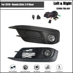 Fog Lights for Honda Civic 2016–2023 2/4 Door with Switch Kit