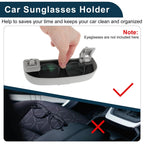 Sunglasses Case for Mercedes-Benz E Class (2017–2023) Eyeglasses Holder Grey