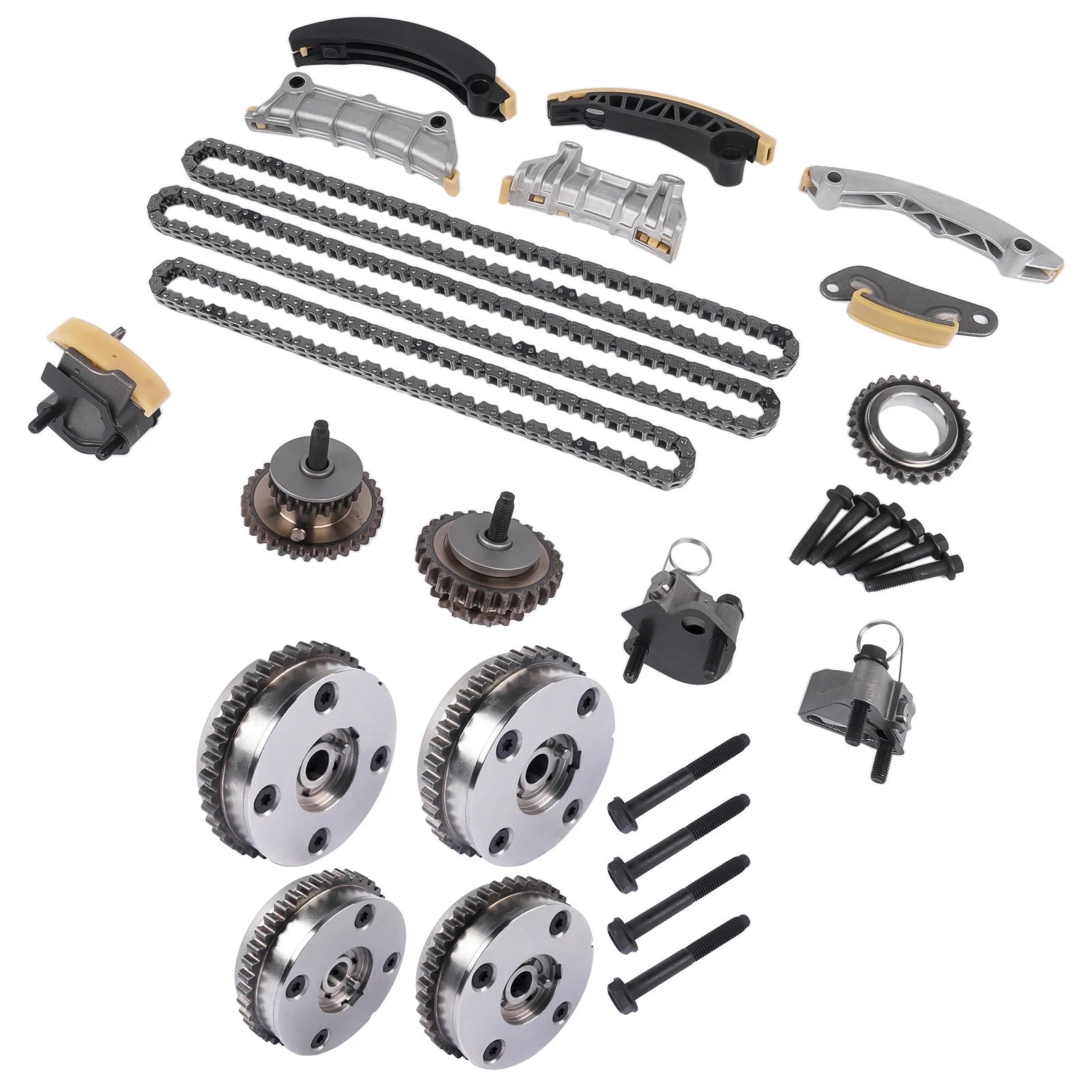 Engine Timing Chain Kit for Chevy Impala GMC Cadillac Pontiac G6 G8 (2006-2016)