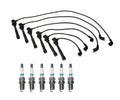 Denso 7mm Wire Set & 6 Iridium TT Spark Plugs for Hyundai Kia 2.5 2.7 V6 (2000–2006)