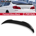 Gloss Black PSM Style Rear Spoiler for BMW 5 Series F10 (2011–2017)
