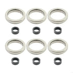 12Pcs Fuel Injector Gasket Rings for BMW 335i 528i N20 B38 (2012-2015)