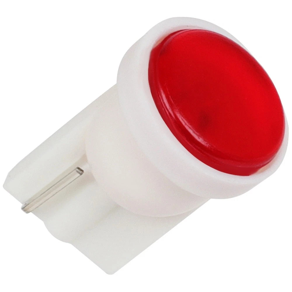 Set of 20 Red T10 168 194 COB LED Bulbs for Instrument Panel