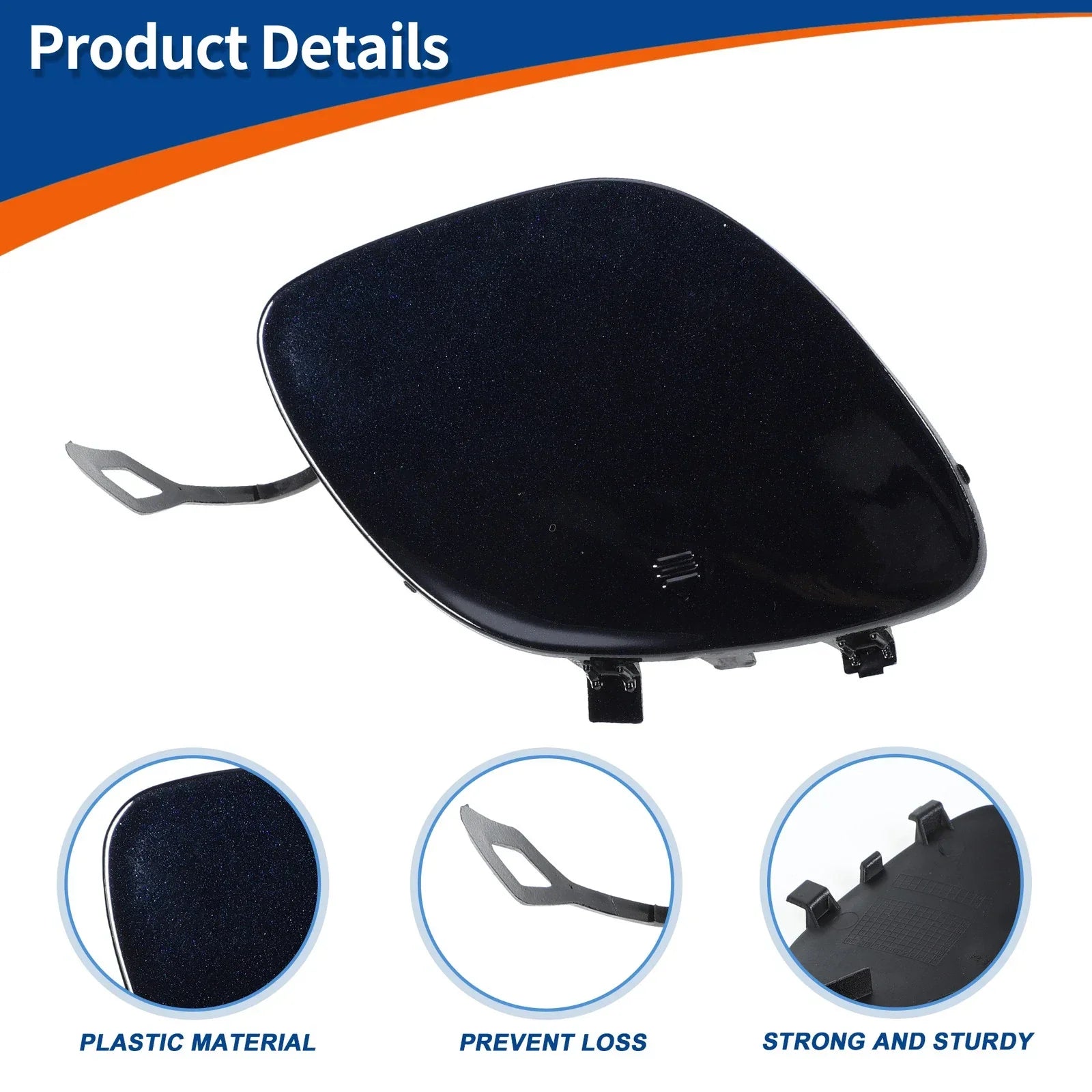 Car Bumper Tow Hook Cover for Mercedes-Benz (2019-2023) - Caliche Blue
