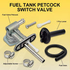 Fuel Valve Petcock with Lever for Yamaha Kodiak 400 4x4 (2000–2006)