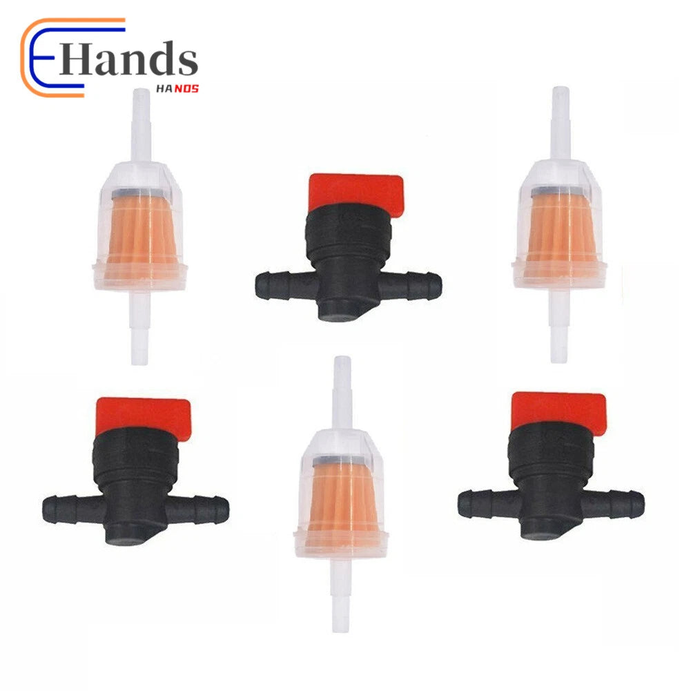 1/4" Shut Cut Off Valves Clamp for Kawasaki (49019-0014) & Briggs & Stratton (494768)