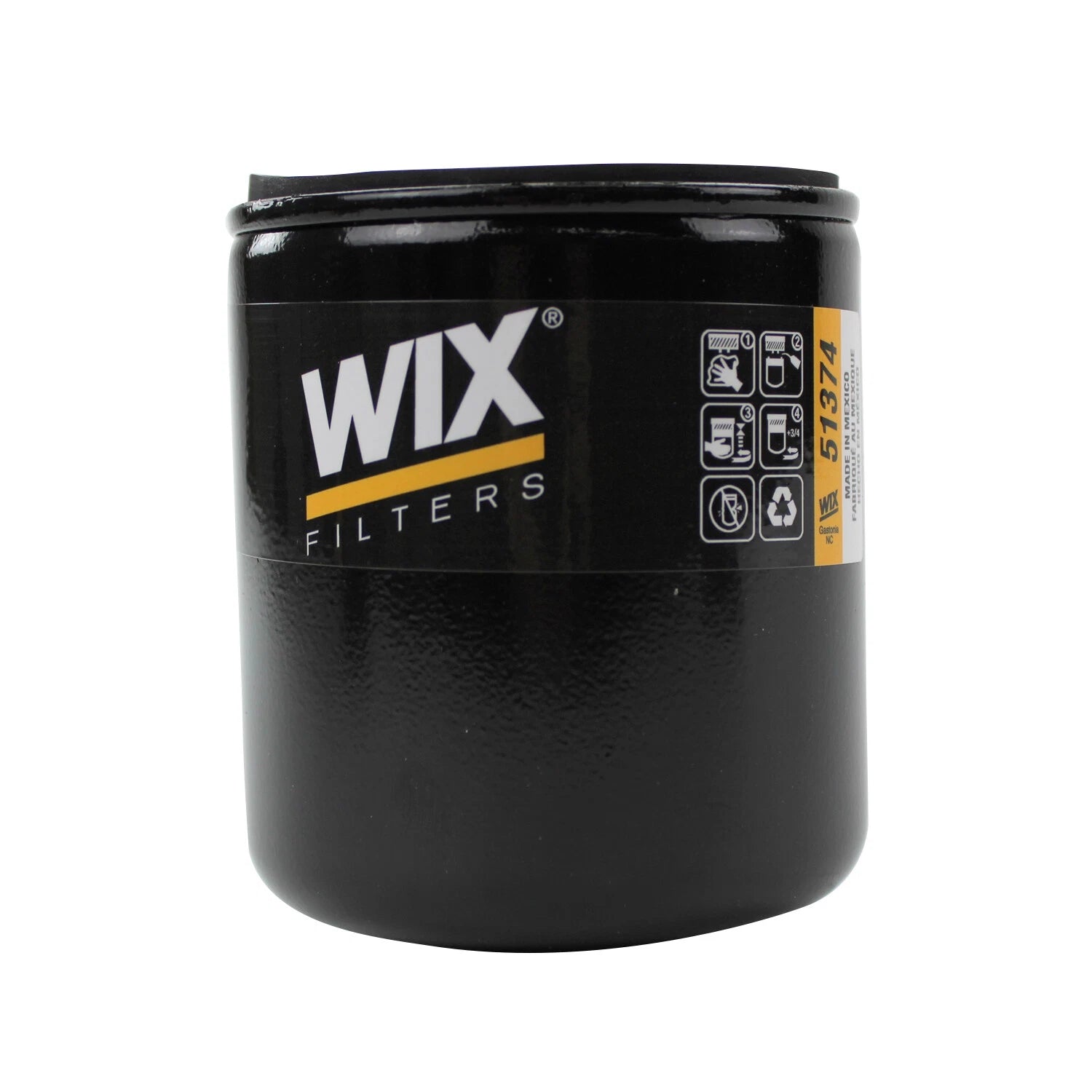 WIX Engine Oil Filter 51374 for Various Makes and Models