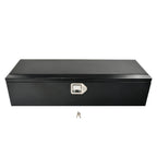 Tool Box for Pickup Truck (39"x13"x10") - Black Steel with Lock & Key