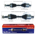 Set of 2 Front CV Axle Shafts for Chevrolet Volt (2011–2015)