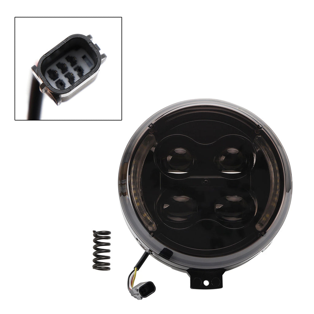 Headlamp Guard for Honda CM300 500 1100 CL500 (LED, Smoke)