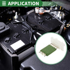 HVAC Blower Motor Resistor No. 1698200397 for Mercedes Benz A-Class (2004–2012)