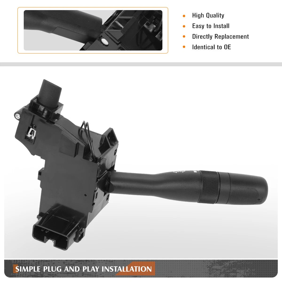 Combination Switch for Jeep Grand Cherokee (1999–2004) w/ Auto Headlamps & Fog Lamps