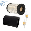 Air Filter and Fuel Filter for Briggs & Stratton Intek 15.5hp - 19.5hp 