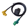 USB Socket Cable Car Charger Adapter for VW Golf MK5 MK6 (2003–2014) 5KD035724
