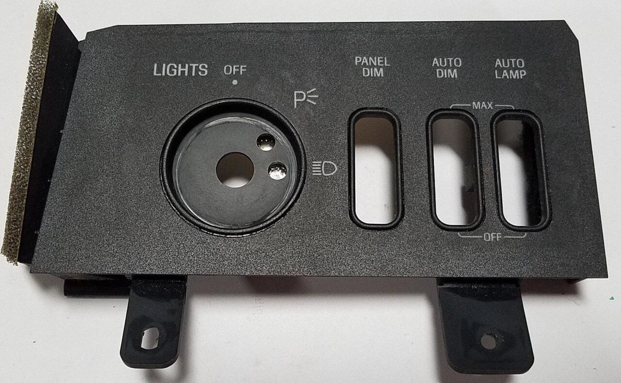 Headlight Switch Finishing Panel for Lincoln Mark VII (1990–1992)
