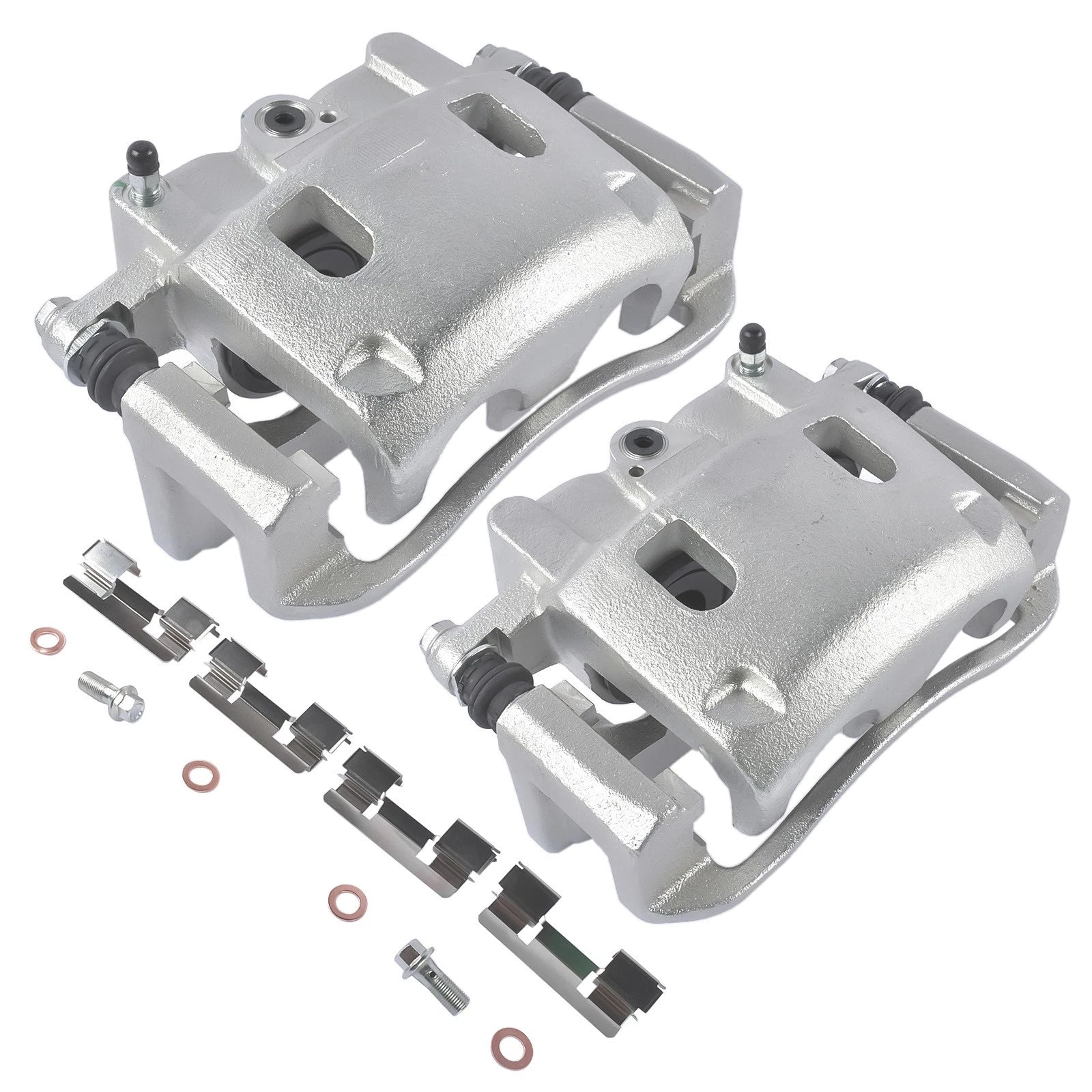 Set of 2 Front Brake Calipers for Infiniti QX56 Nissan Pathfinder Titan