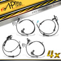 Set of 4 ABS Wheel Speed Sensors for Nissan 350Z (2003–2009)