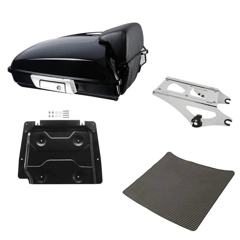 Razor Trunk Backrest Mount Rack for Harley CVO Road Street Glide (2014–2026)