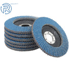 20PCS 60 Grit T29 Ceramic Flap Disc for Grinding Sanding Wheel (4.5"×7/8")