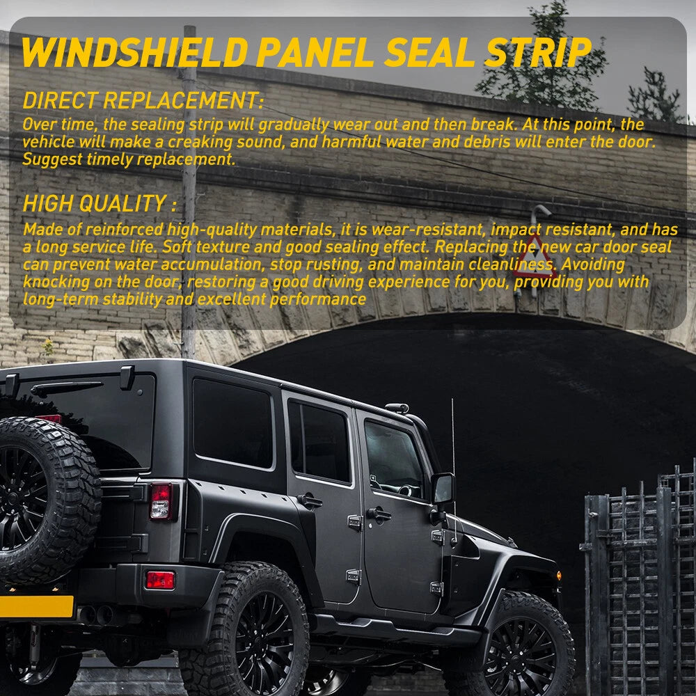 Rubber Windshield Seal Strip for Ford