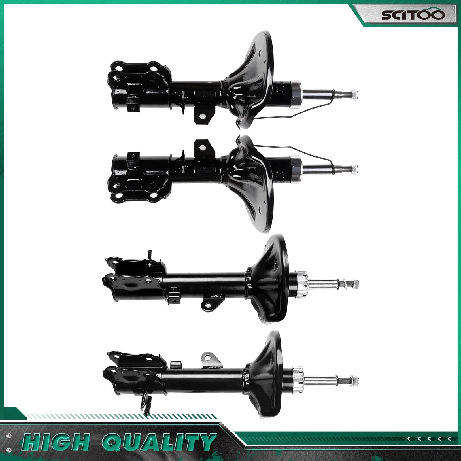 Set of 4 Shocks Struts for Kia Spectra/Spectra5 (2004–2009)