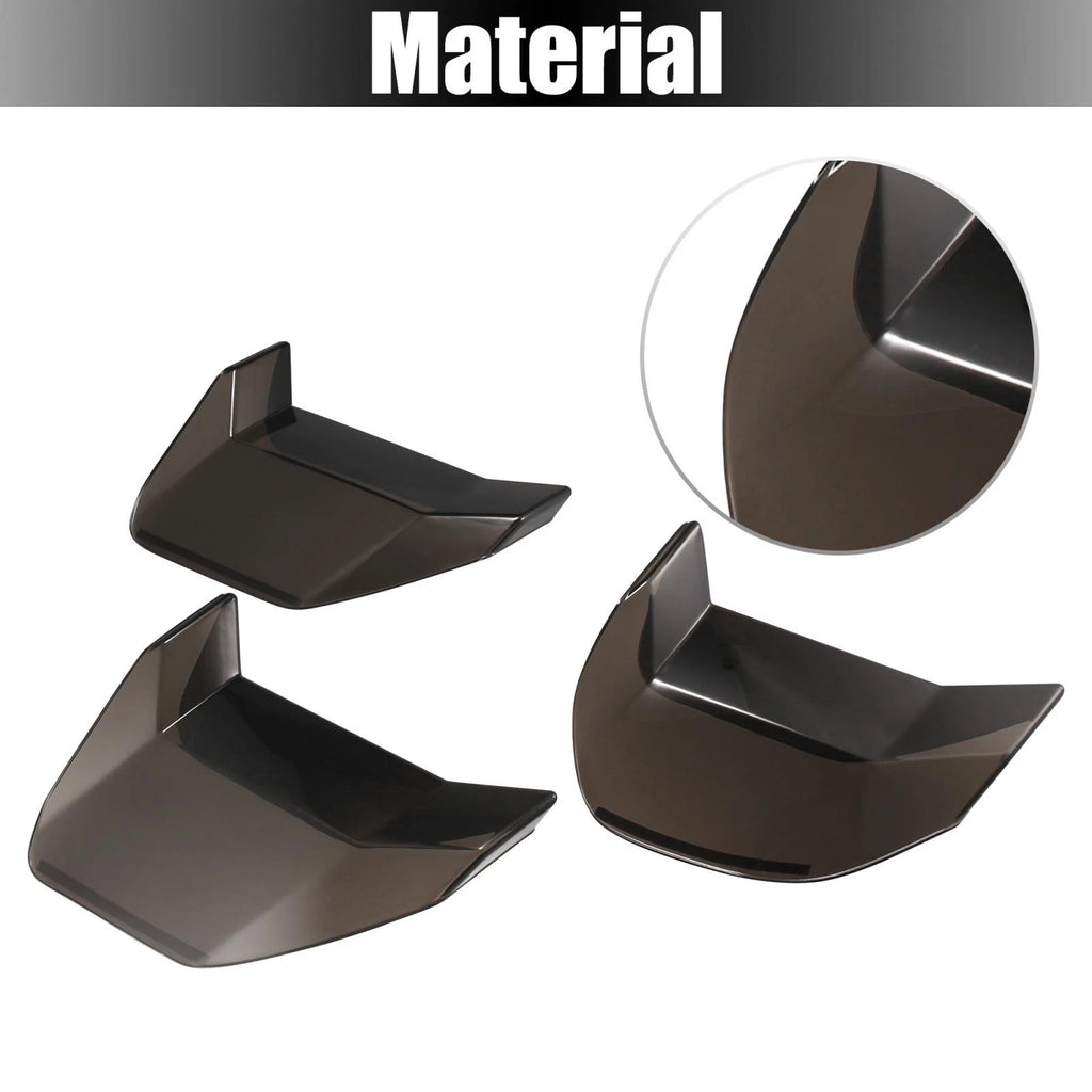 Tail Light Lamp Cover Trim Bezels for Ford Mustang (2018–2021) Black