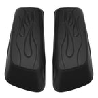 Black Saddlebags Lids Covers for Harley Touring Electra Road Glide (2014–2023)