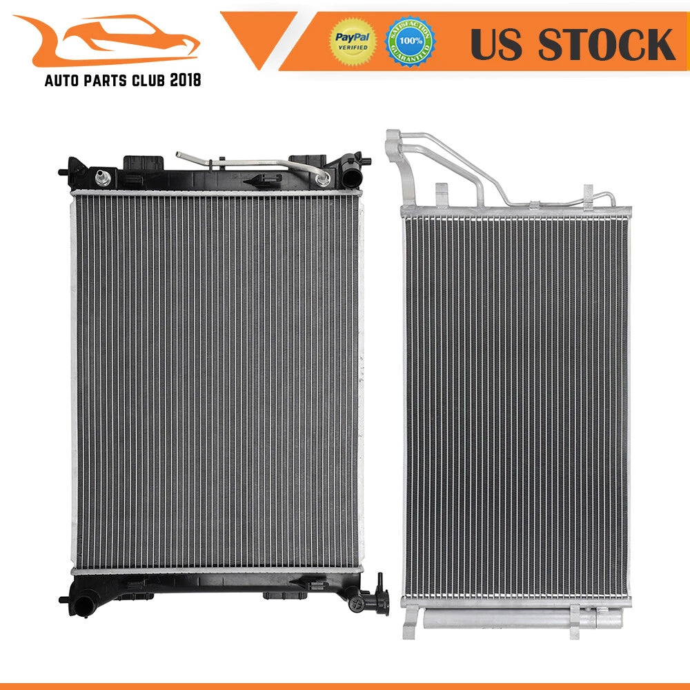 Radiator and AC Condenser for Kia Optima (2016–2018)