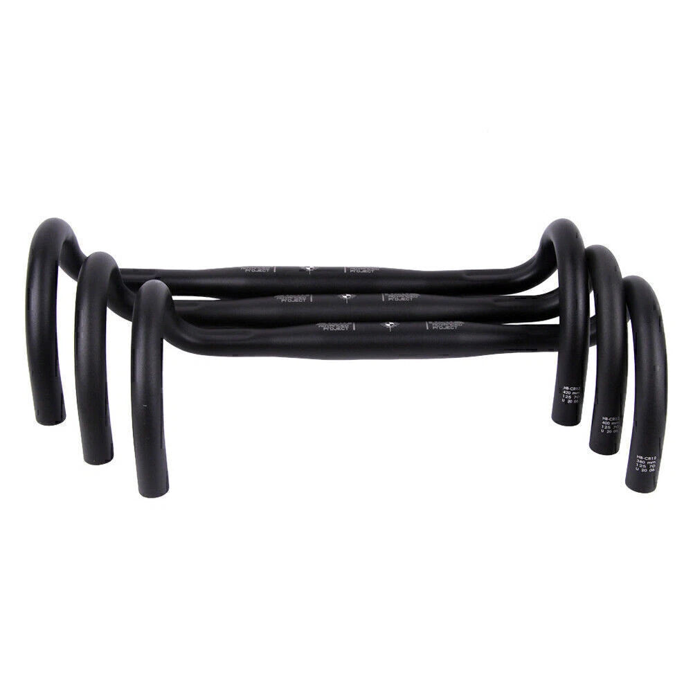 Curved Handlebar 25.4/31.8mm for Road Bike (380/400/420mm)