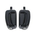 Footpegs for Harley Touring Softail Dyna (2010–2023) Matte Black