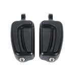Footpegs for Harley Touring Softail Dyna (2010–2023) Matte Black