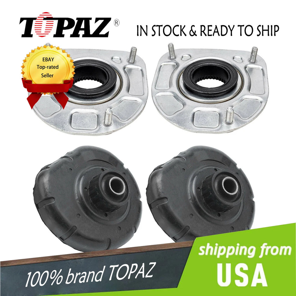 Set of 4 Strut Mount & Spring Seat Bushings for Volvo S60 S80 V70 XC90
