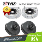 Set of 4 Strut Mount & Spring Seat Bushings for Volvo S60 S80 V70 XC90